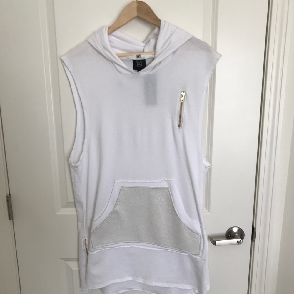 Brand new men’s mission art two way zip hoodie